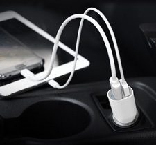 Dual USB In-Car Charger