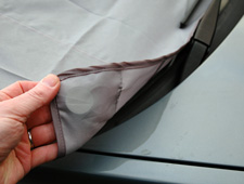 Seven heavy-duty magnets hold it securely in place.