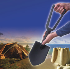 Heavy Duty Foldable Camping / Beach Shovel