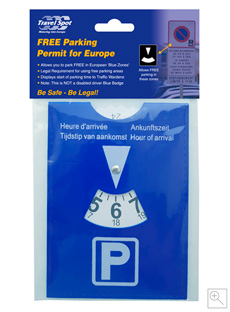 Blue Zone Parking Permit