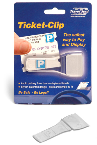 Travel Spot - Ticket Clip: Parking Ticket Holder